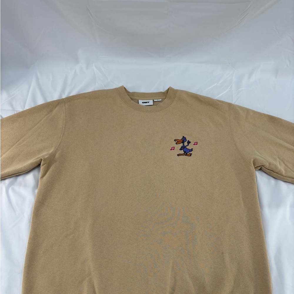 Obey Disco Duck Embroidered Sweater